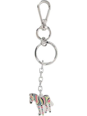 Zebra Key Holder Silver - PAUL SMITH - BALAAN 1