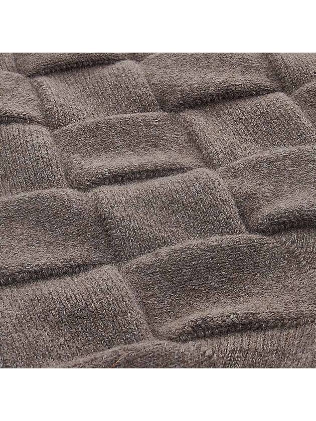 Intrecciato Wool Muffler Riverbed - BOTTEGA VENETA - BALAAN 8