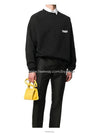 Security Crew Neck Sweatshirt Black - VETEMENTS - BALAAN 5