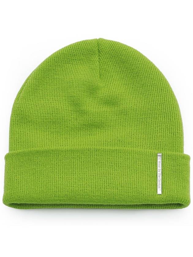 Metal Label Beanie Light Green - C WEAR BY THE GENIUS - BALAAN 2