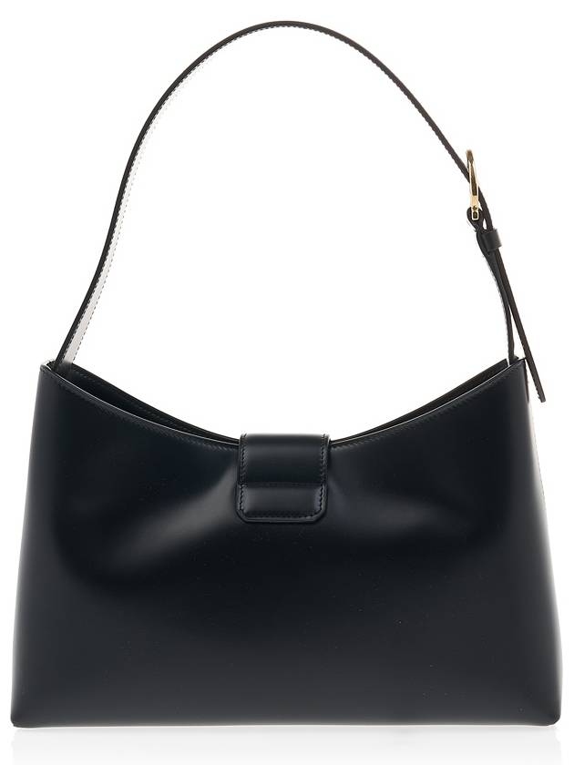 Trifolio Shoulder Bag Black - SALVATORE FERRAGAMO - BALAAN 4