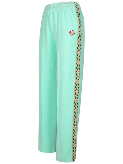 Casablanca 'Jogger' Light Green Cotton Blend Pants - CASABLANCA - BALAAN 2