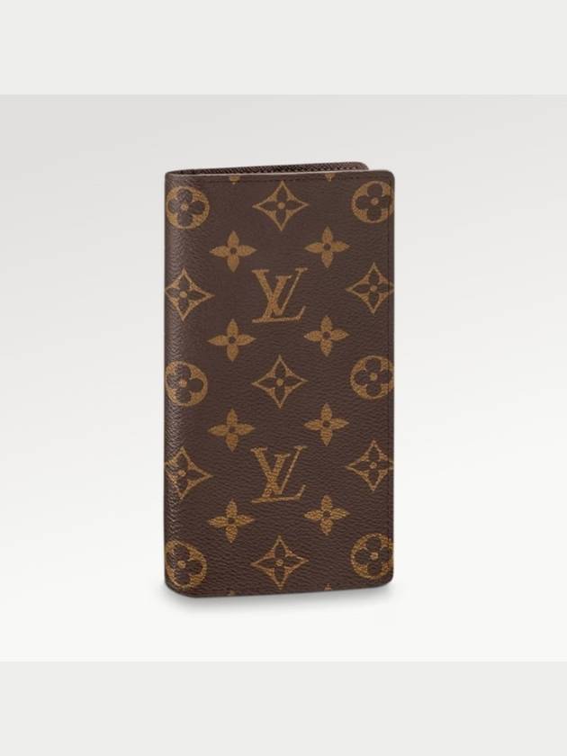 Brazza Monogram Long Wallet Brown - LOUIS VUITTON - BALAAN 2