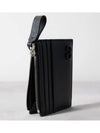 V Logo Card Wallet Black - VALENTINO - BALAAN 7