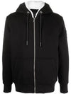 Classic Bunny Zip Up Hoodie White Lining Black - MOOSE KNUCKLES - BALAAN 2