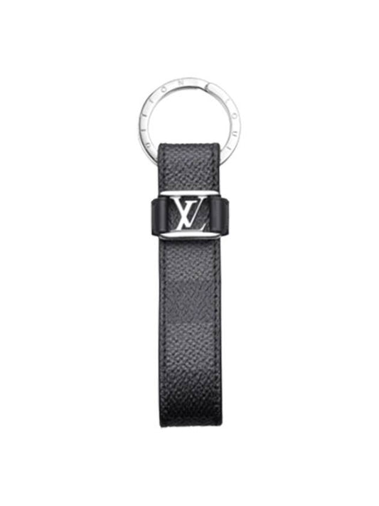 LV Dragonne Key Holder Black - LOUIS VUITTON - BALAAN 2