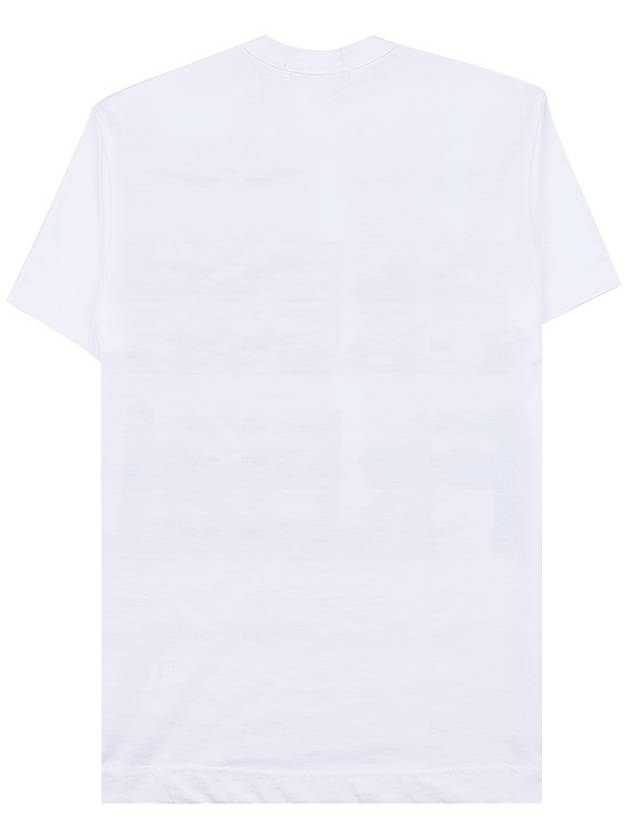 Brett Westfall Pigment Printed Short Sleeved T-Shirt White - COMME DES GARCONS - BALAAN 3