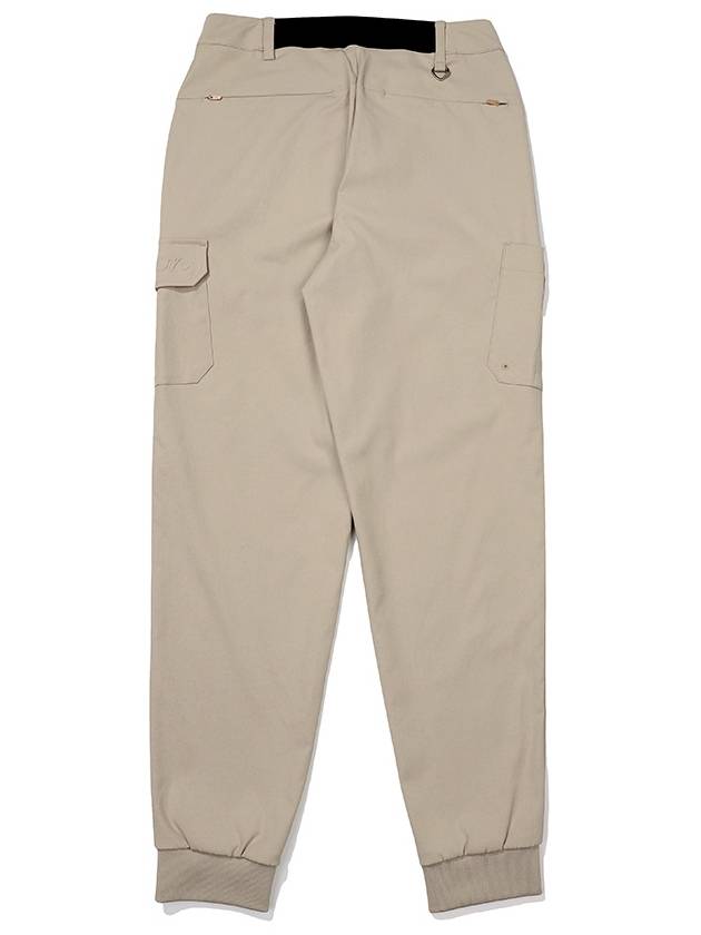 Slim Cargo Jogger Pants BEIGE WOMAN - MALBON GOLF - BALAAN 2