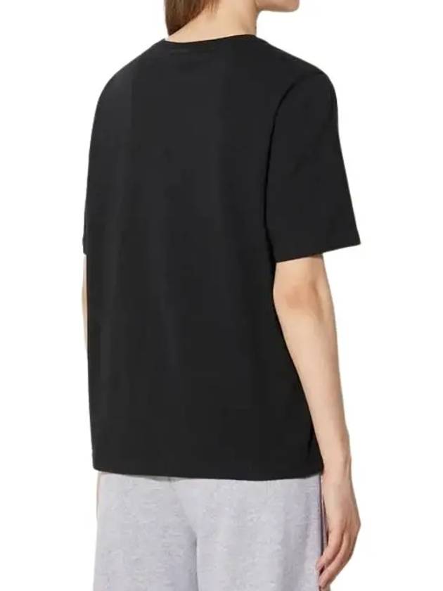 Speedy Fox Patch Comfort Short Sleeve T Shirt Black - MAISON KITSUNE - BALAAN 4