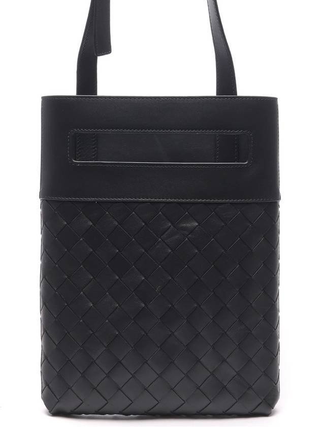 Intrecciato Cross Bag Black - BOTTEGA VENETA - BALAAN 3