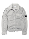 Men's Chrome R Over Shirt Zip Up Jacket Grey - CP COMPANY - BALAAN 2