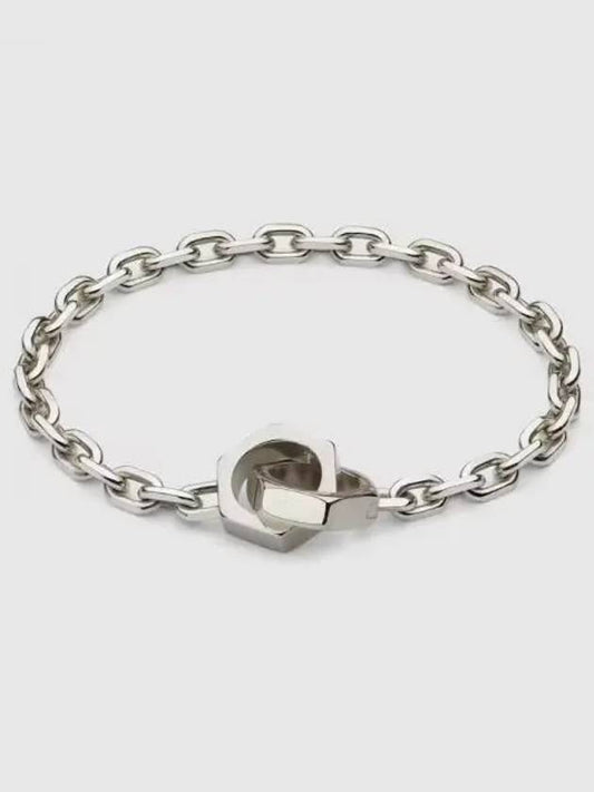 Trademark Chain Charm Bracelet Silver - GUCCI - BALAAN 2