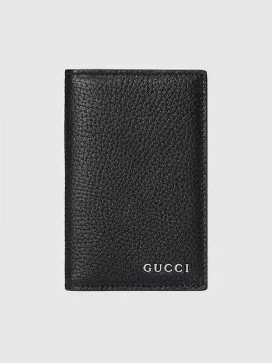 Logo Long Card Wallet Black - GUCCI - BALAAN 2