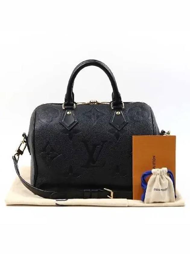 M58951 Empreinte Black Bandouli re Speedy 25 Tote Bag and Shoulder - LOUIS VUITTON - BALAAN 1