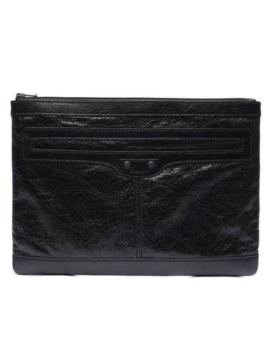 Classic Clip Clutch Bag Black - BALENCIAGA - BALAAN 1