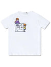 Kids Logo Printing T Shirt JUI123 7AJ F0TU9 - FENDI - BALAAN 2