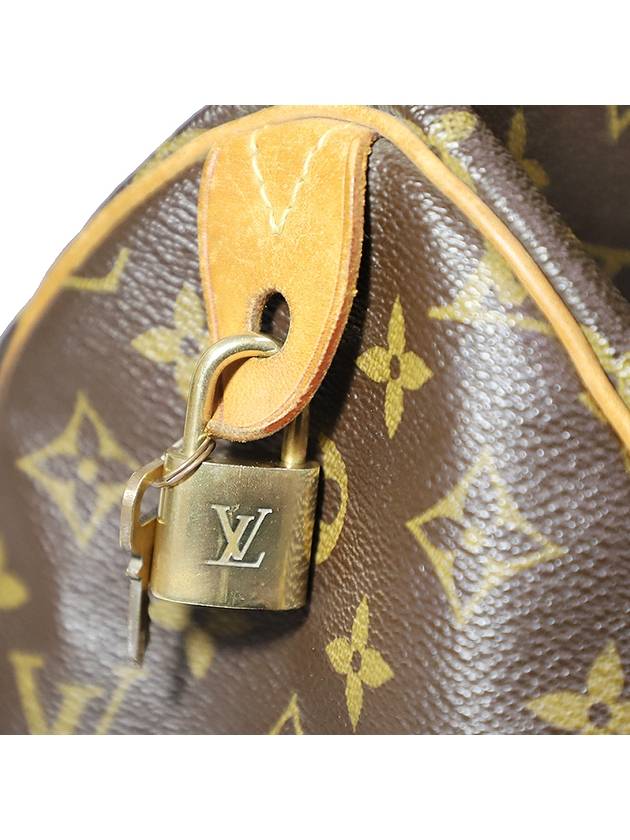 Louis Vuitton M41524 Monogram Canvas Speedy 35 Tote Bag - LOUIS VUITTON - BALAAN 8