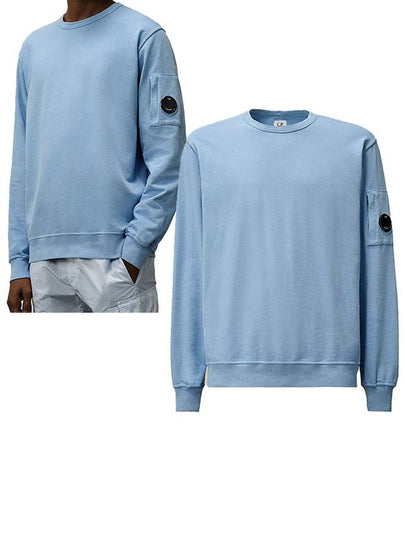 Lens Detail Sweatshirt Blue - CP COMPANY - BALAAN 2