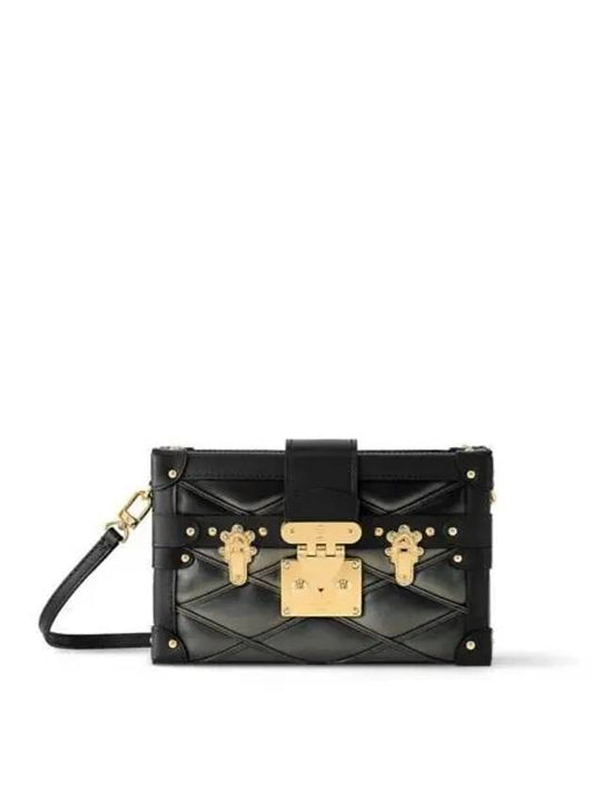 Petite Malle Cross Bag Black - LOUIS VUITTON - BALAAN 2