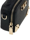 Estelle Micro Pebbled Leather Crossbody Shoulder Bag Black - MICHAEL KORS - BALAAN 10