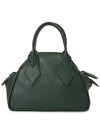 Logo Mini Yasmin Tote Bag Dark Green - VIVIENNE WESTWOOD - BALAAN 5