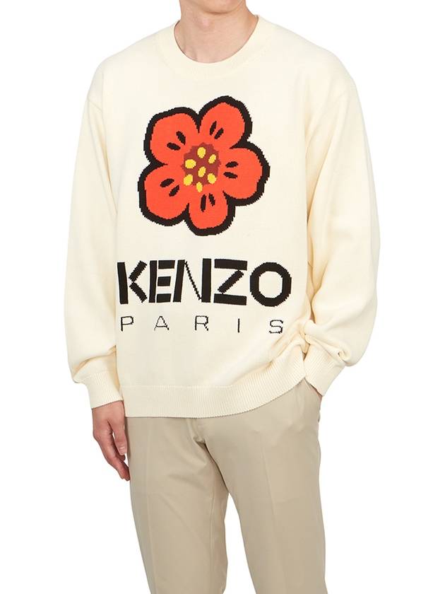 Balk Flower Men's Knit 5PU380 3LC 02 235 - KENZO - BALAAN 4