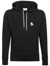 Chillax Fox Patch Classic Hoodie Black - MAISON KITSUNE - BALAAN 3