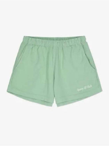 Short Pants SH862 Free JADE WHITE - SPORTY & RICH - BALAAN 1