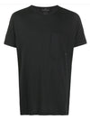 Shadow Project Pocket Short Sleeve T-Shirt Black - STONE ISLAND - BALAAN 2