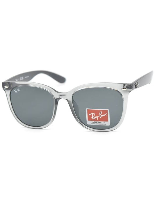 square horn-rimmed sunglasses gray - RAY-BAN - BALAAN.