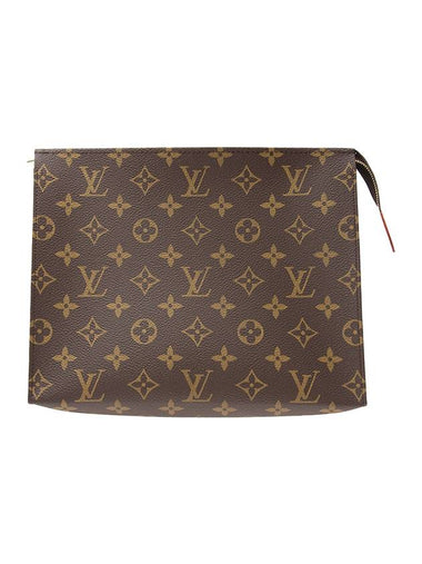 Toiletry Pouch 26 Monogram Brown - LOUIS VUITTON - BALAAN 1