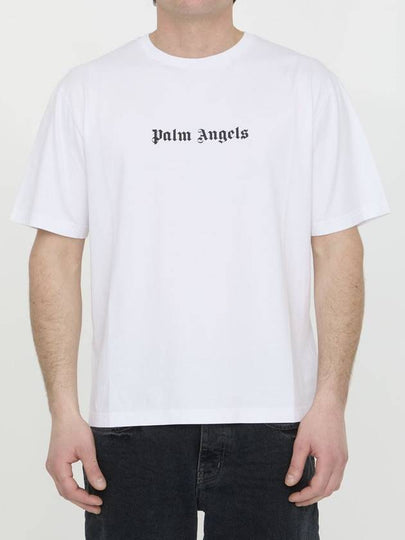 Short Sleeve T-Shirt PMAA089S24JER002 0110 - PALM ANGELS - BALAAN 2