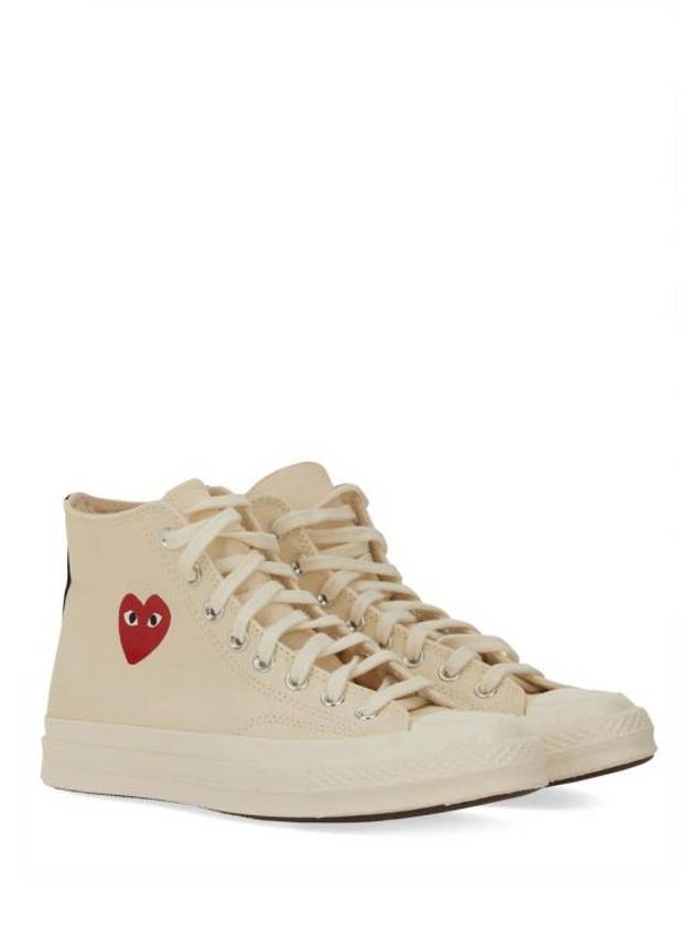 Chuck 70 High Top Sneakers Ivory - COMME DES GARCONS - BALAAN 3