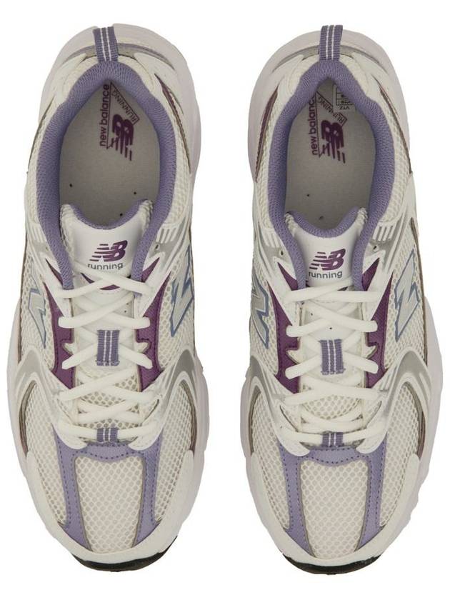 530 Mesh Low Top Sneakers Purple White - NEW BALANCE - BALAAN 7