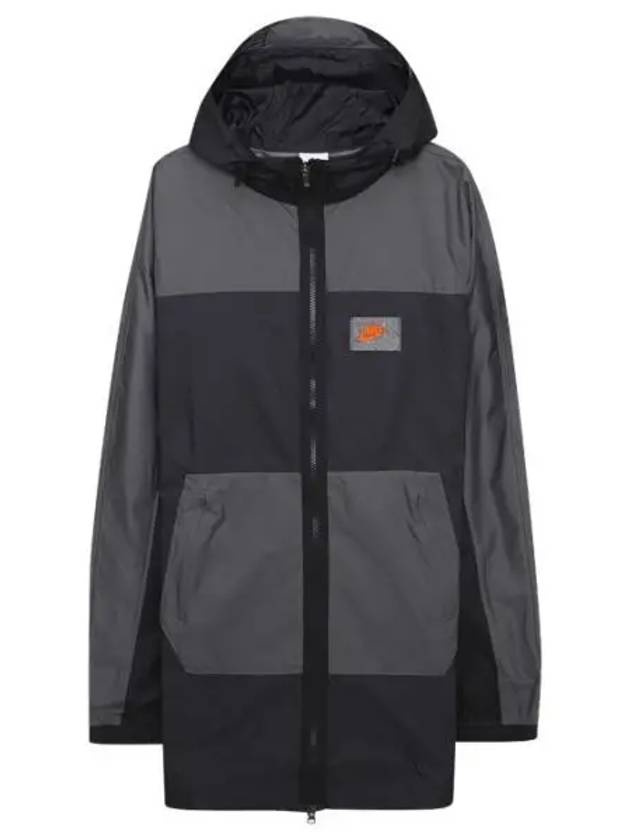 Sportswear Woven Zip-Up Jacket Grey - NIKE - BALAAN 2