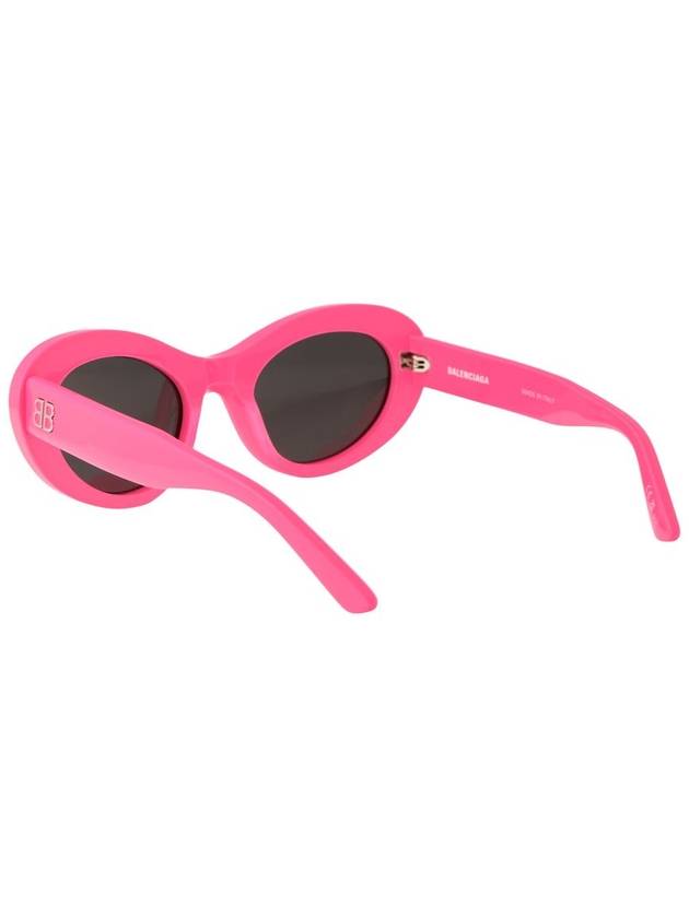 Eyewear Logo Decorated Round Frame Sunglasses BB0294S - BALENCIAGA - BALAAN 4