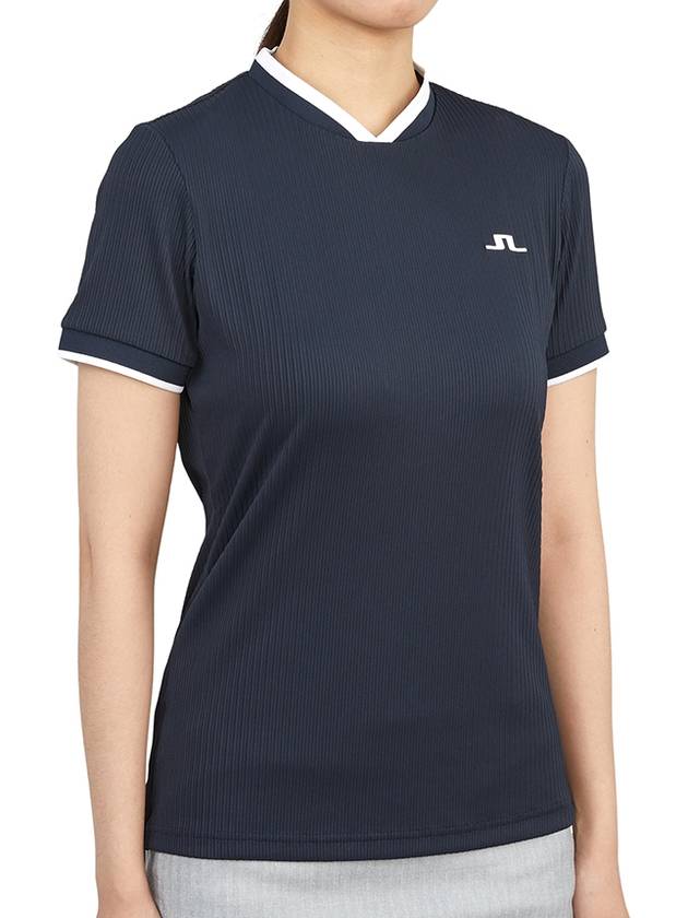 Golf wear women s short sleeve t shirt GWJT06469 6855 - J.LINDEBERG - BALAAN 4