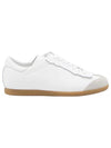 Featherlight Lace-Up Low-Top Sneakers White - MAISON MARGIELA - BALAAN 1