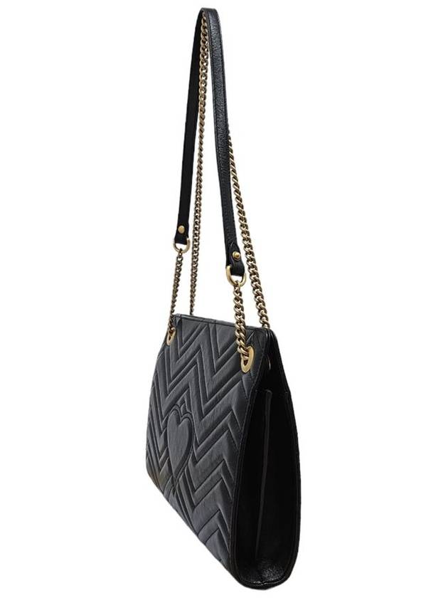 Women s 524592 GG Marmont Matelasse Chain Shoulder Bag - GUCCI - BALAAN 4