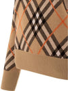 Vintage Check Intarsia Knit Top Beige - BURBERRY - BALAAN 5