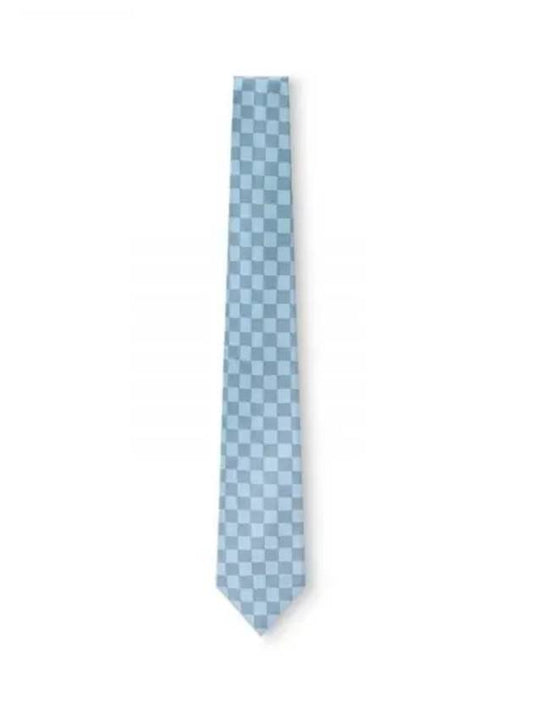 Damier Classic Tie Light Blue - LOUIS VUITTON - BALAAN 2