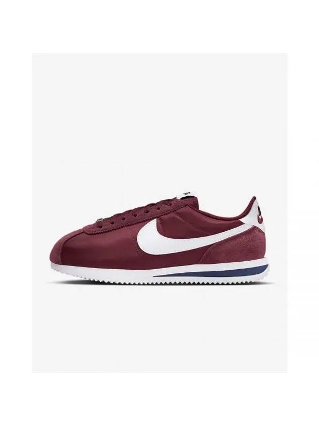 Women's Cortez TXT Low Top Sneakers Red - NIKE - BALAAN 1