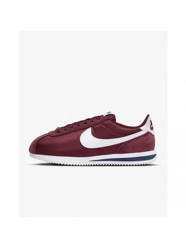 Women's Cortez TXT Low Top Sneakers Red - NIKE - BALAAN 1