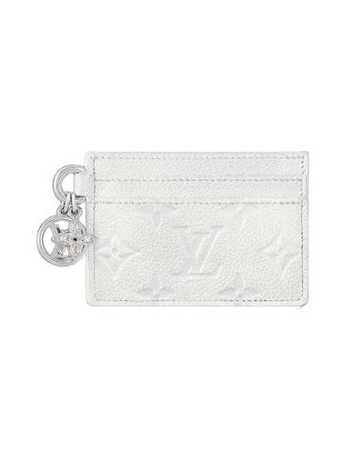 LV Charm Card Wallet Snow - LOUIS VUITTON - BALAAN 1