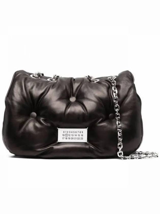 Glam Slam Flap Medium Shoulder Bag Black - MAISON MARGIELA - BALAAN 2