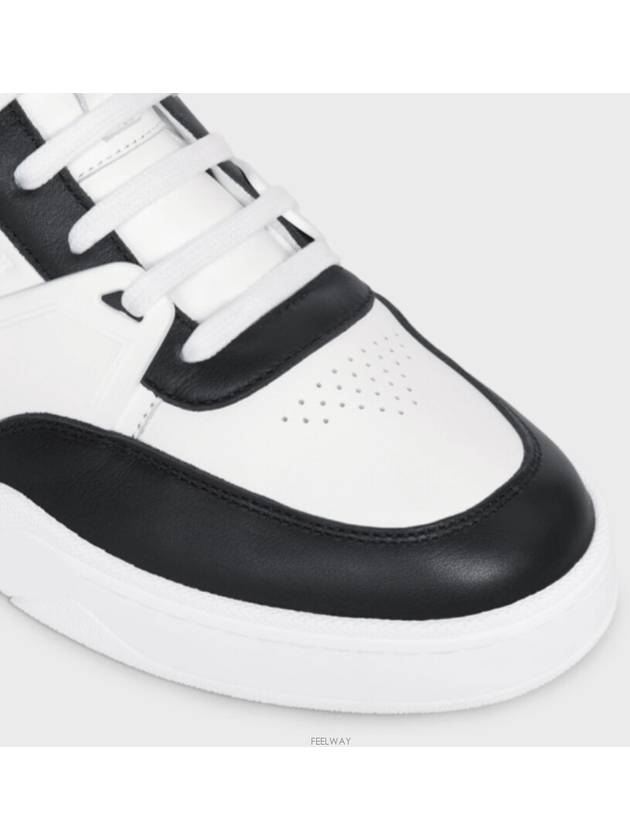 CT 07 Calfskin Low Top Sneakers White - CELINE - BALAAN 4