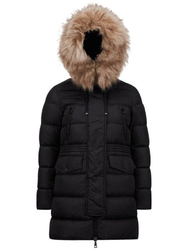 Women s Aphroti Long Down Padding Black Beige - MONCLER - BALAAN 1