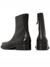Camion Black Leather Zipper Ankle Boots - OUR LEGACY - BALAAN 7