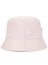 Re-Nylon Triangle Logo Bucket Hat Alabaster Pink - PRADA - BALAAN 5