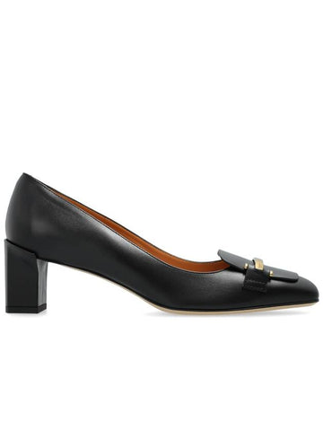 Tod’s Leather High-heeled Shoes, Women's, Black - TOD'S - BALAAN 1